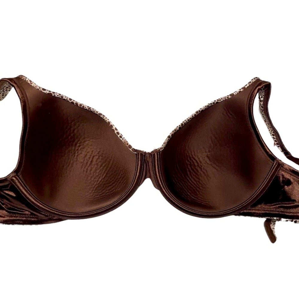 VANITY FAIR leopard print underwire bra 40C - Picture 10 of 10